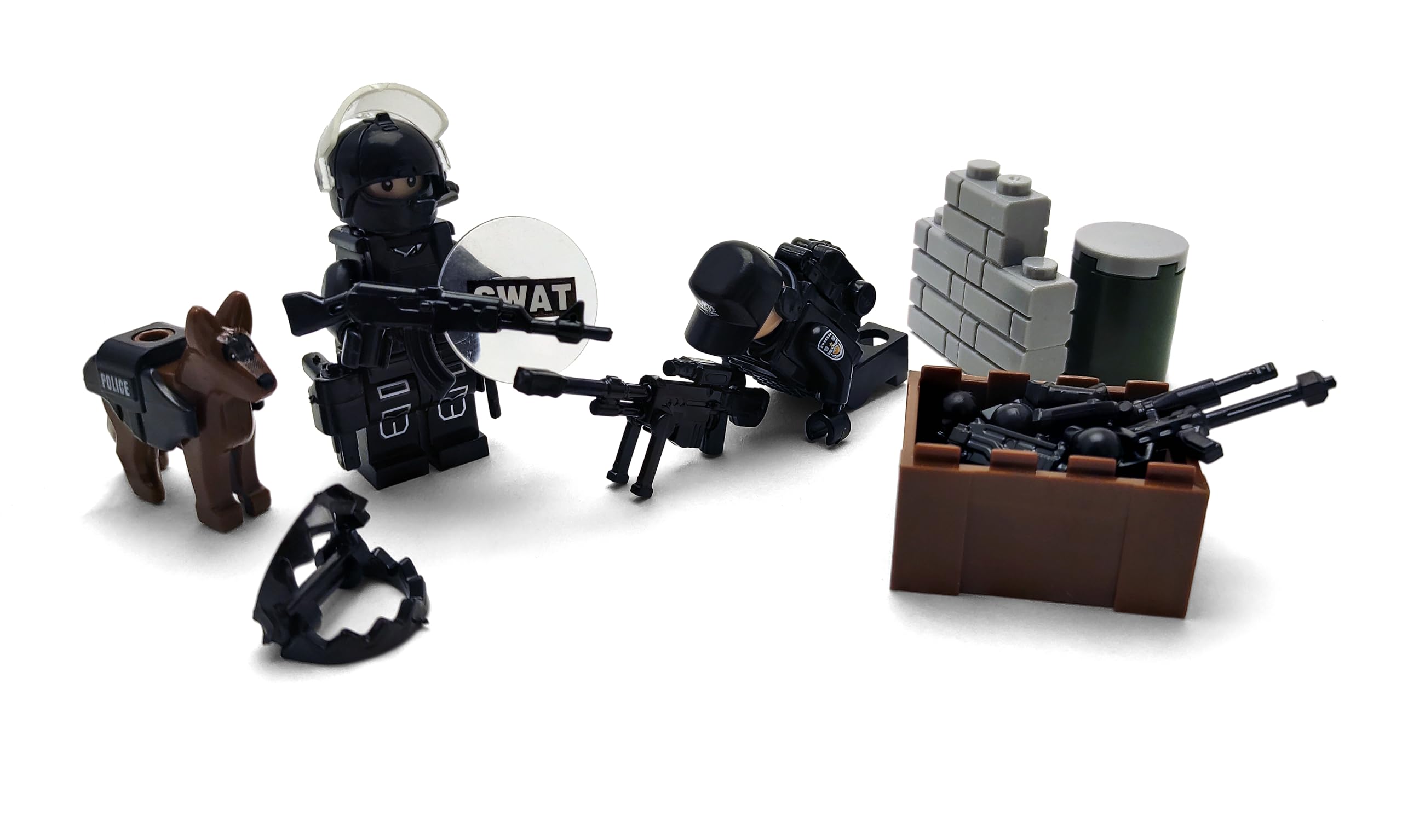 Amazon.co.jp: Toysvill SWAT ポリス ミリタリービルディングブロック